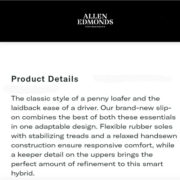 Allen Edmonds Driving Loafers Tan Leather Brooker Slip On with Penny Slot 11D - Picture 12 of 12